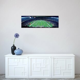 Philadelphia Eagles NFL Football Veterans Stadium Philadelphia Pa | Large Solid-Faced Canvas Wall Art Print | Great Big Canvas