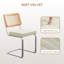 Chaise d'appoint rembourrée en velours Amyris-587093979-599059442