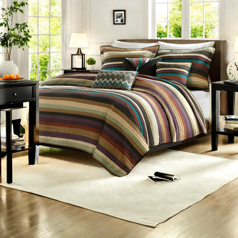Reversible Bedding Sets Microfiber Twin Xl Rustic Modern Home