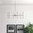 Monstair 12 - Light Dimmable Modern Linear Chandelier-595609073