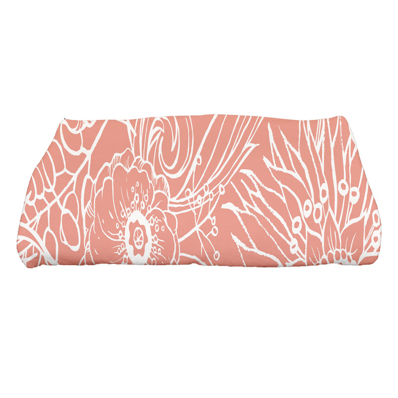 Angeleena Bath Towel, Orange