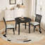 Ensembles de table de salle à manger peu encombrants en bois aggloméré, design moderne, idéal pour les petites cuisines