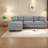 Space-saving Modular Sectionals, Durable Polyester Modern Design For Versatile Living Spaces