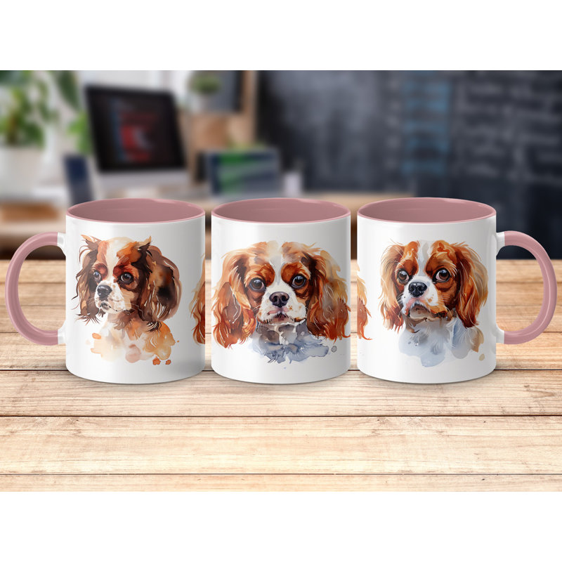 Cavalier King Charles Spaniel Design 11oz Coffee Mug, 3