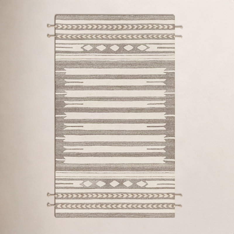 Lumia Wool Southwestern Indoor Rug, Rectangle 2' x 3'