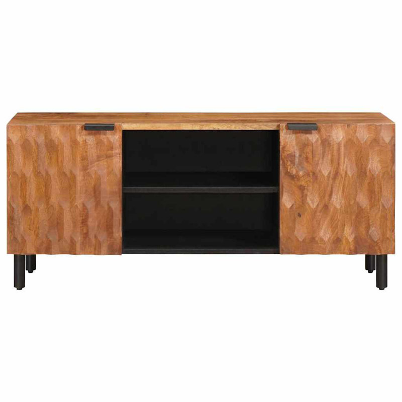 TV Stand for TVs up to 88", Acacia Brown