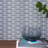 Iron 11.23 in. x 12.8 in. Brick Joint Matte Stainless Steel Mosaic Tile