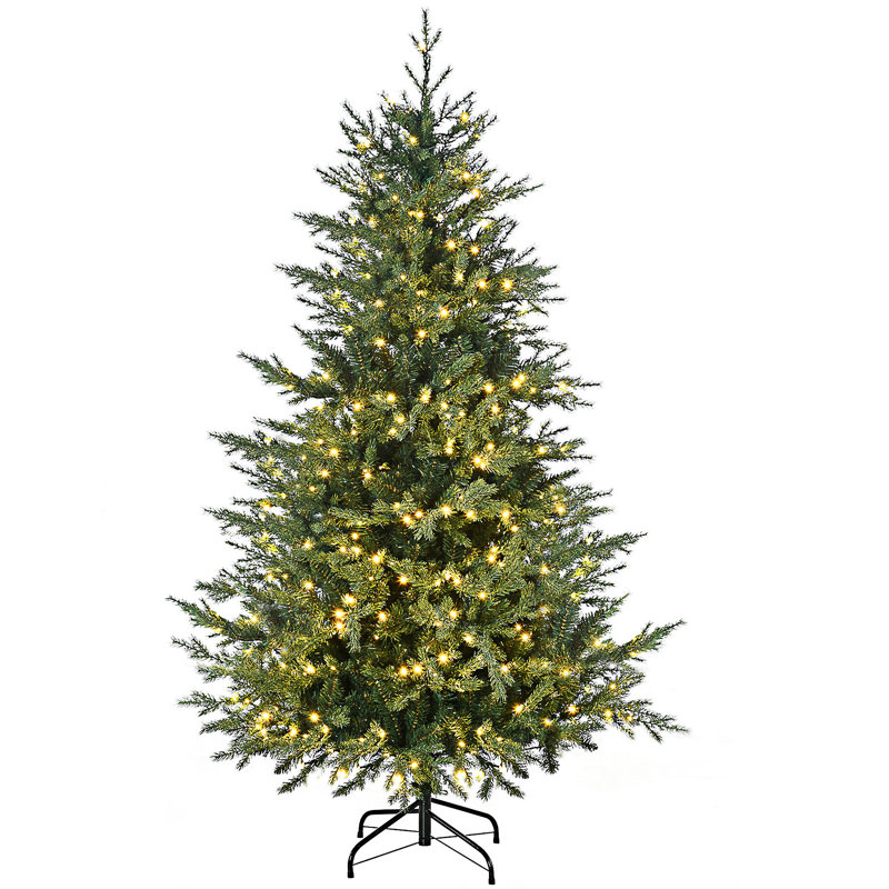 Grand arbre de Noël artificiel pré-éclairé
