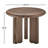 Harper 24" Round Side Table In American Walnut