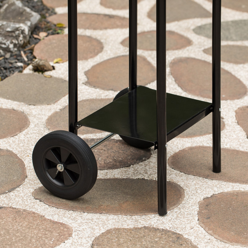 17.5'' W Metal Log Rack