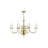 Benedetto 8 - Light Steel Classic / Traditional Chandelier-19247568