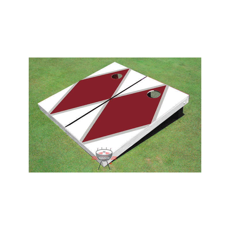 Ensemble de planches de jeu de cornhole 2 'x 4', Jaune et vert