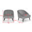 Farmersburg Upholstered Slipper Chair
