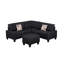 Canapé modulaire 6 pièces rembourré-148009469
