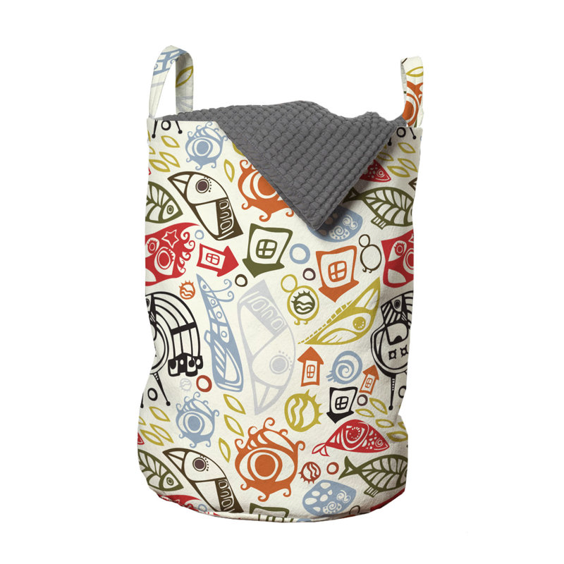 Fabric Laundry Bag with Handles