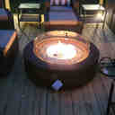 Arlmont & Co. Koby Concrete Propane Fire Pit Table & Reviews | Wayfair