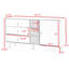 Commode combinée 3 tiroirs Heffernan-2099233160