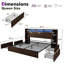 Lit avec rangement Coey Farmhouse-18217446-18217447
