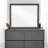 Espresso Finish Mirror