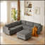 Canapé modulaire moderne, canapé convertible 6 places-208559837