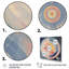 «Universal Blossoming Pastel Harmony I - Abstract Spirals», reproduction d'art-1088766286-1299904239