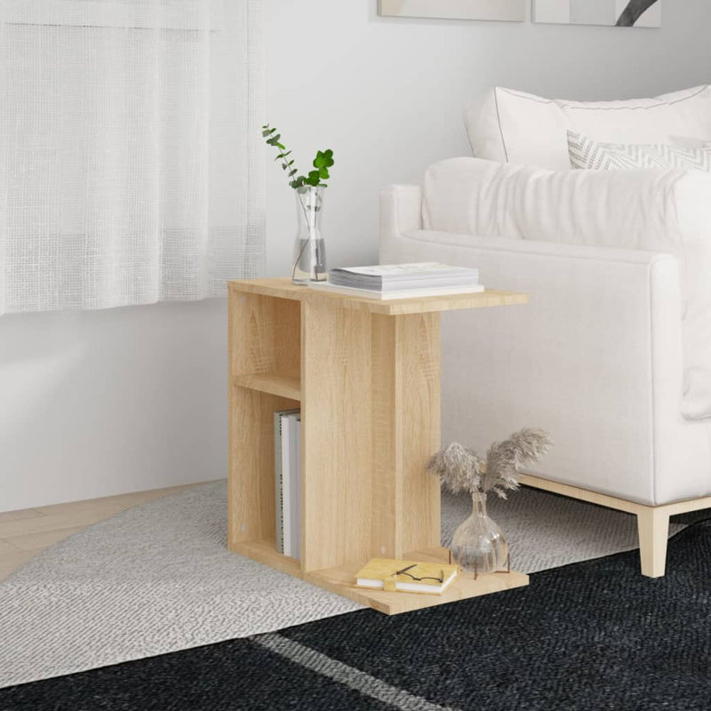 Table basse vidaXL, Chêne sonoma, Chêne sonoma