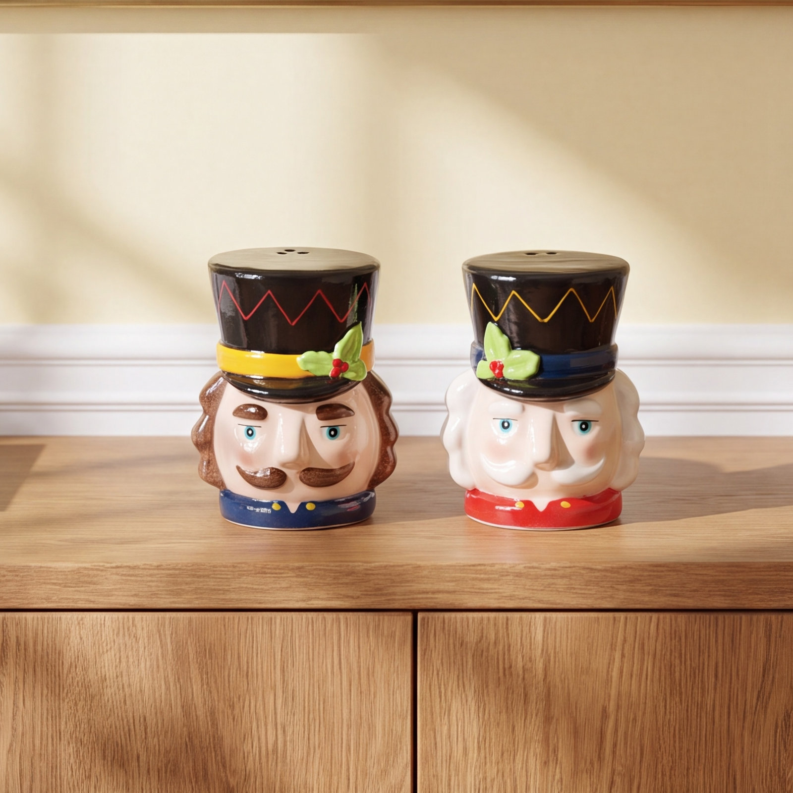 Nutcracker Salt and Pepper Shaker Set