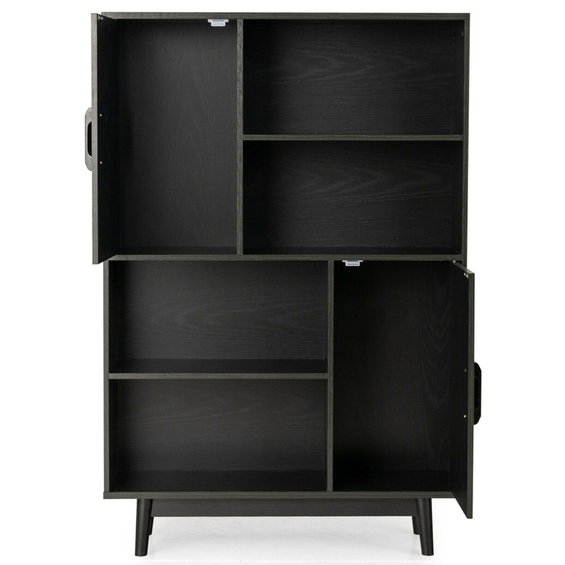 Wade Logan Audren 31.5'' Black Sideboard Storage