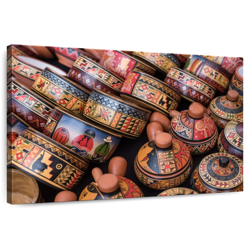 Pots péruviens ornés Senne
