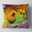 Multicolore peau de lézard écailleuse - coussin imprimé animal-29516630-29516634