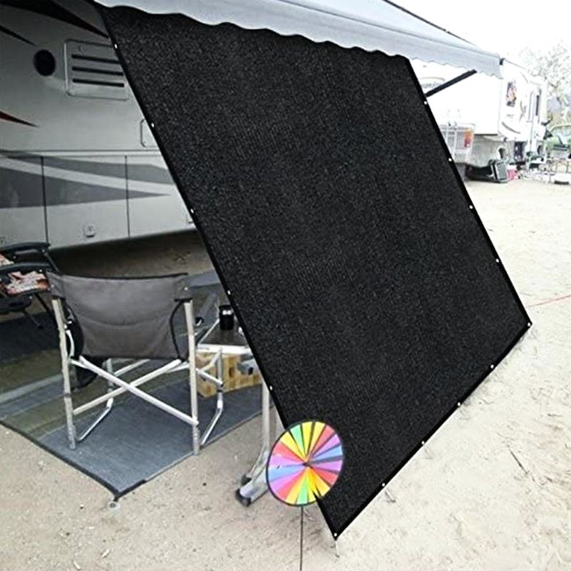 Abat-jour de protection solaire pour auvent 8 pi. X X Protection, 90% avec piquets et crochets en spirale, pour les activités d'été en plein air