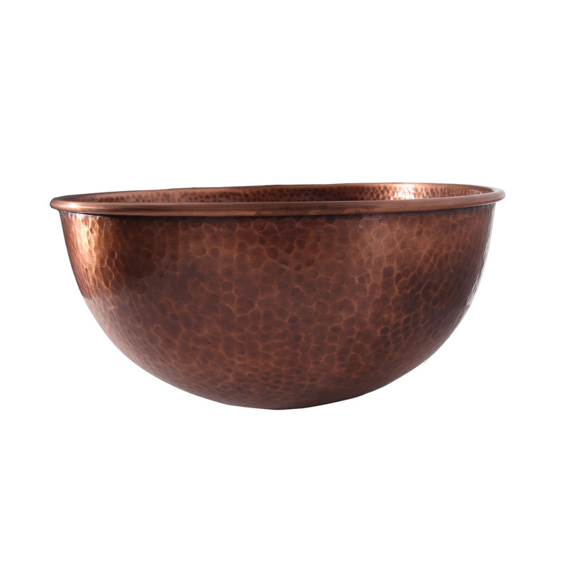 Barclay Haverhill 14.75'' Antique Copper Metal Oval Bathroom Sink