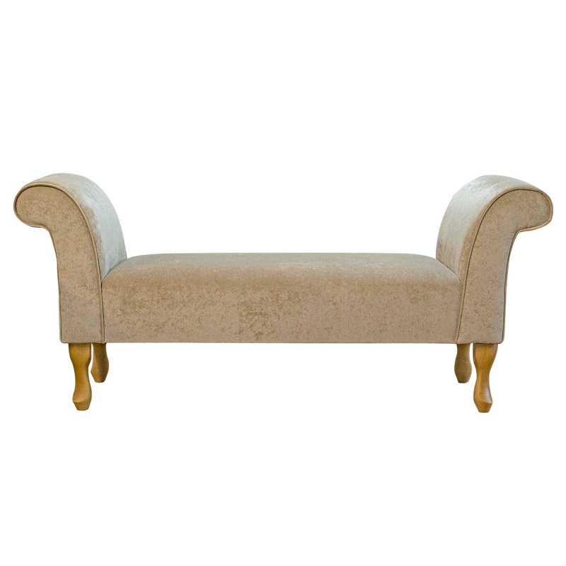 Upholstered Bench, 63.5 x 142 x 40.5cm, Tartan