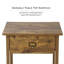 Table de bout avec rangement Alfard