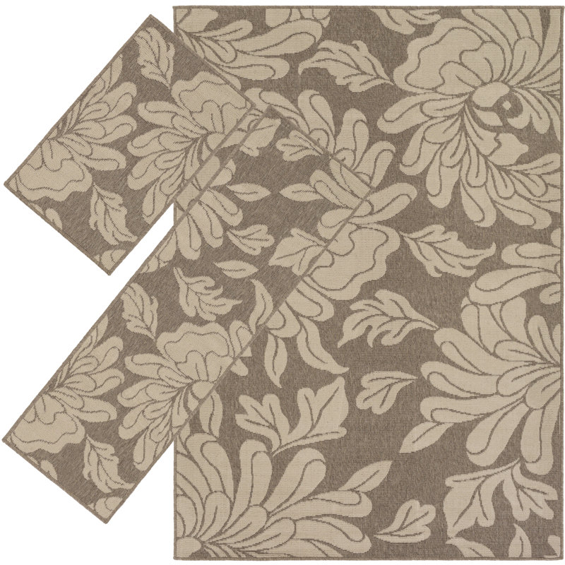 Floral Indoor / Outdoor Rug