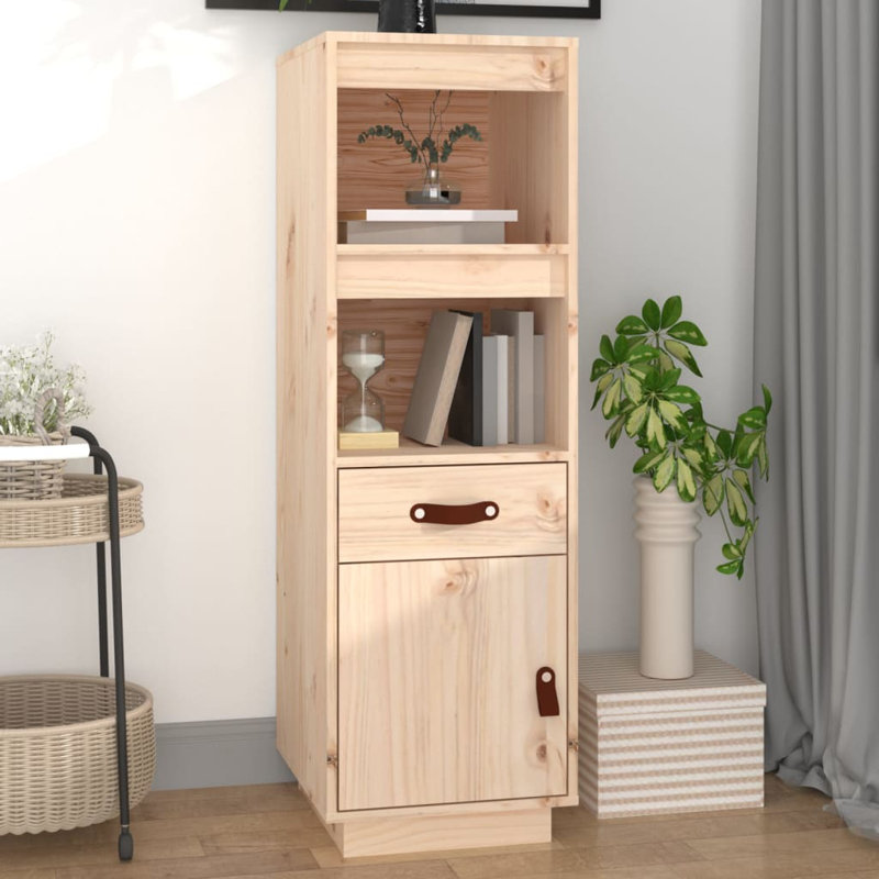 Lily-Anya 34cm Solid Wood Sideboard, Brown