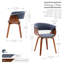 48cm H Polyester Blend Upholstered Upholstered Back Armchair-46676964