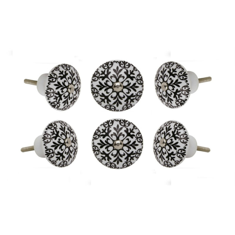 Morocco Oversized1 5/8" Diameter Mushroom Knob Multipack