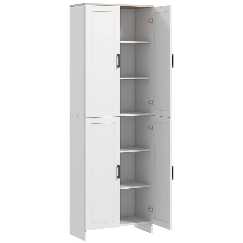 Pantry Cabinet with Adjustable Shelves, Doors