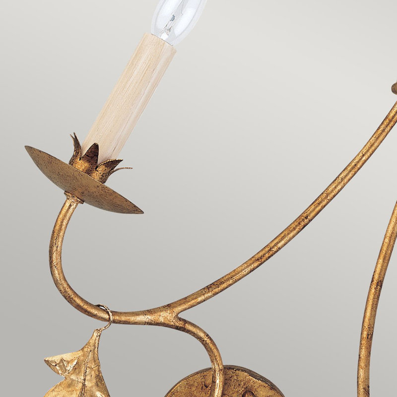 Garza Steel Candle Wall Light
