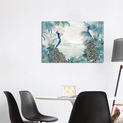 Indian Peafowls - Print on Canvas