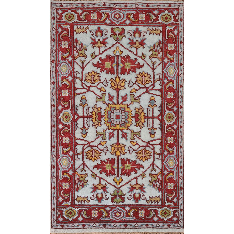 Tapis indien bleu clair 3 x 5