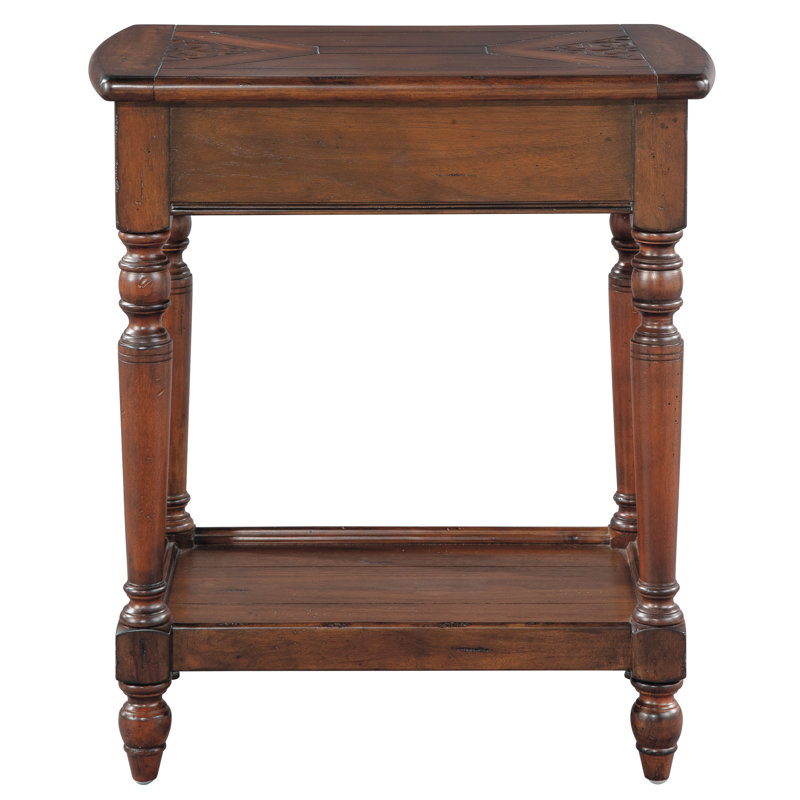 Solid Wood End Table