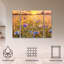 Ensemble de 3 panneaux muraux - Jennifer Taylor Art «Golden Hour», art mural sur toile pour le salon, la chambre à coucher ou le bureau 