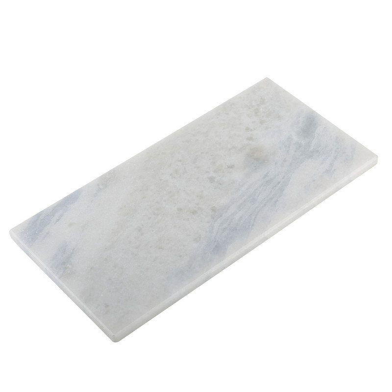 Guein Rectangle Natural Marble Tray,Namib Fantasy