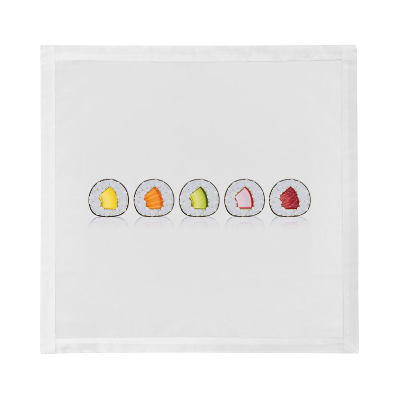 Serviettes de table en rouleau de coton