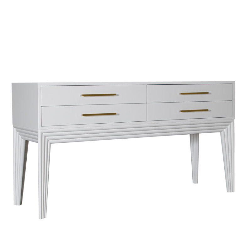 Barcelona Console Table, White