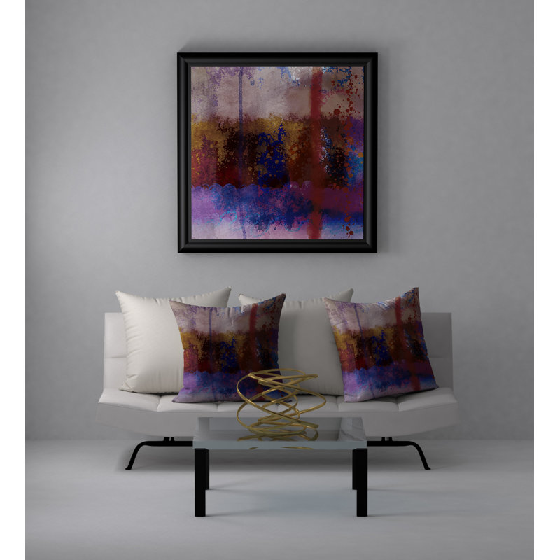 Reversible Throw Pillow, 18" x 18"