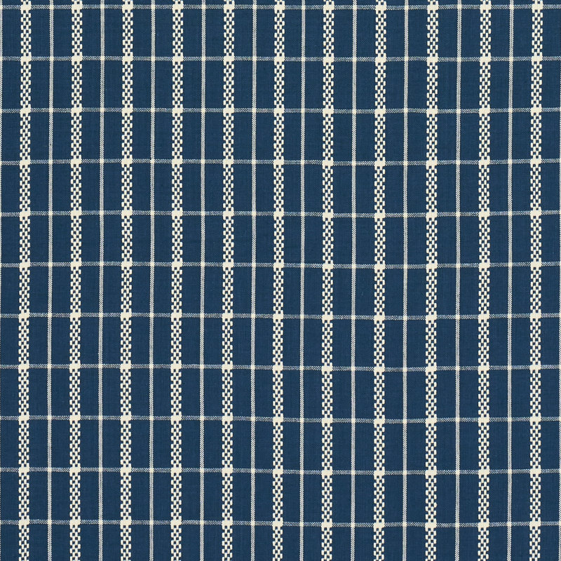 Tissu à carreaux Boyd, Indigo