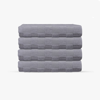 Ensemble de 4 serviettes de toilette turques Taylorlynn
